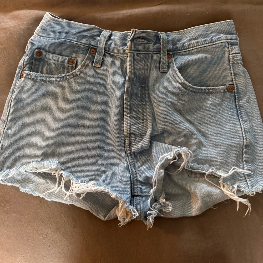 Levi’s 501 Denim Shorts, 25W